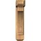 Ekena Millwork Imperial Craftsman Smooth Bracket w/ Offset Brace, Western Red Cedar, 5 1/2"W x 18"D x 26"H BKT0604X18X26IMP04SWR - alternate 2